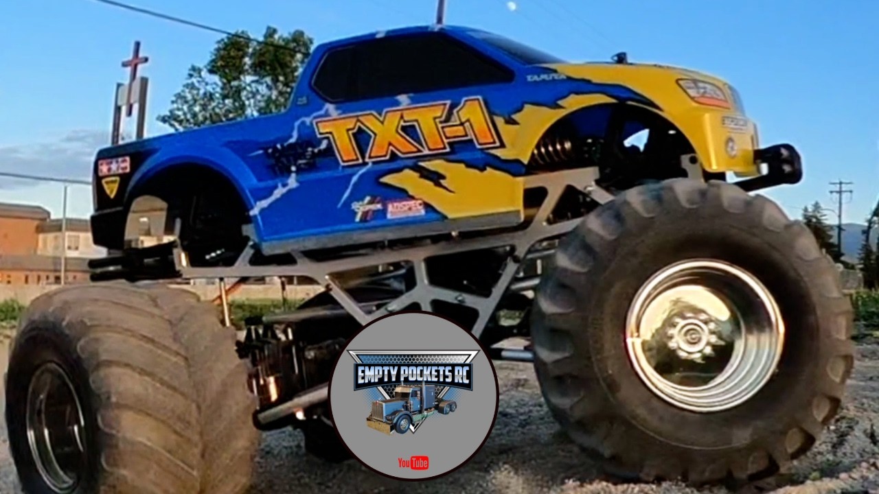 Tamiya TXT1 can it out run a Wild One Blockhead? - YouTube
