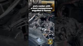 Ocala firefighters contain vehicle fire in parking garage after passerby uses extinguisher to help