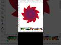 Use of blend tool in CorelDRAW | #shortsfeed #shorts #3dlogo #3deffects