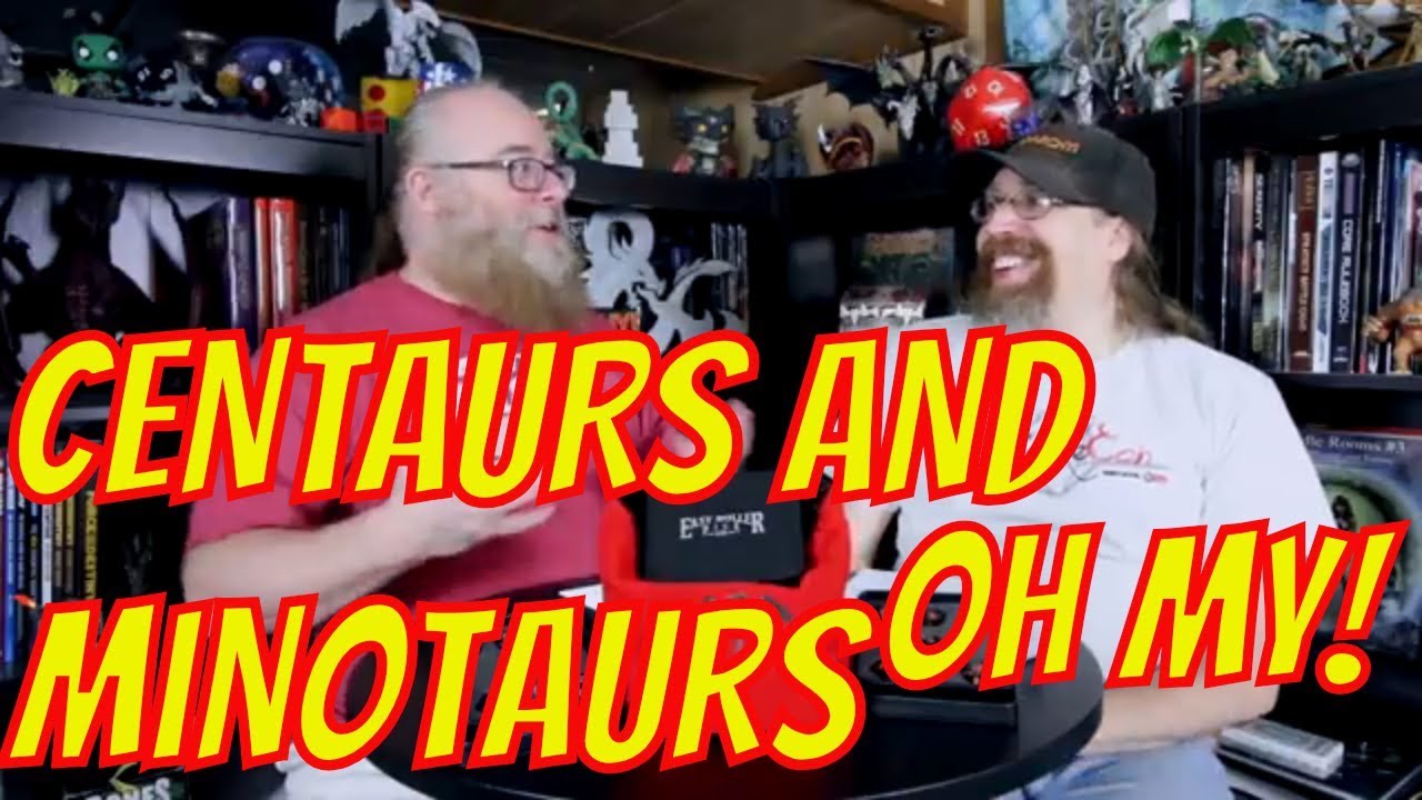 Playing Monsters- Centaurs and Minotaurs Unearthed Arcana Review