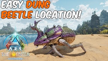 Where To Find a Dung Beetle on The Center in ARK Survival Ascended
