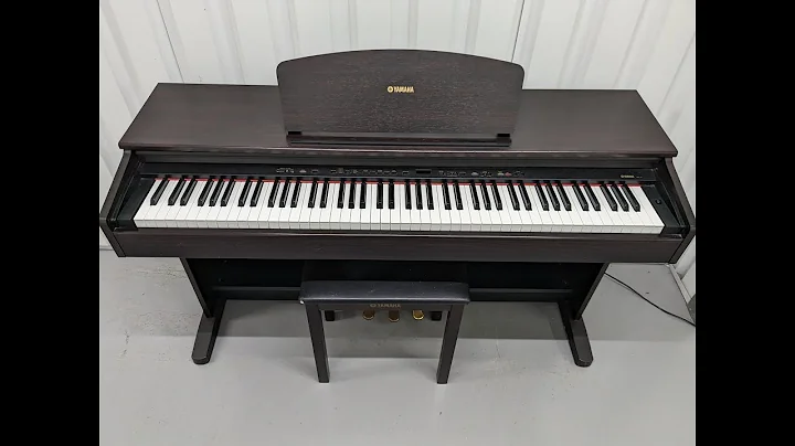Yamaha Arius YDP-121 digital piano and stool in dark rosewood finish stock number 23285