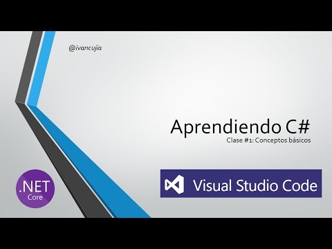 Aprendiendo C#:Clase #01 / Conceptos básicos
