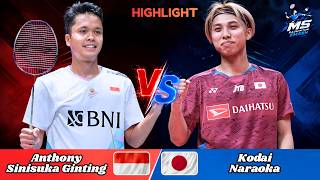 Men's Singles | Anthony Sinisuka Ginting (INA) vs Kodai Naraoka (JPN) | Badminton 2026