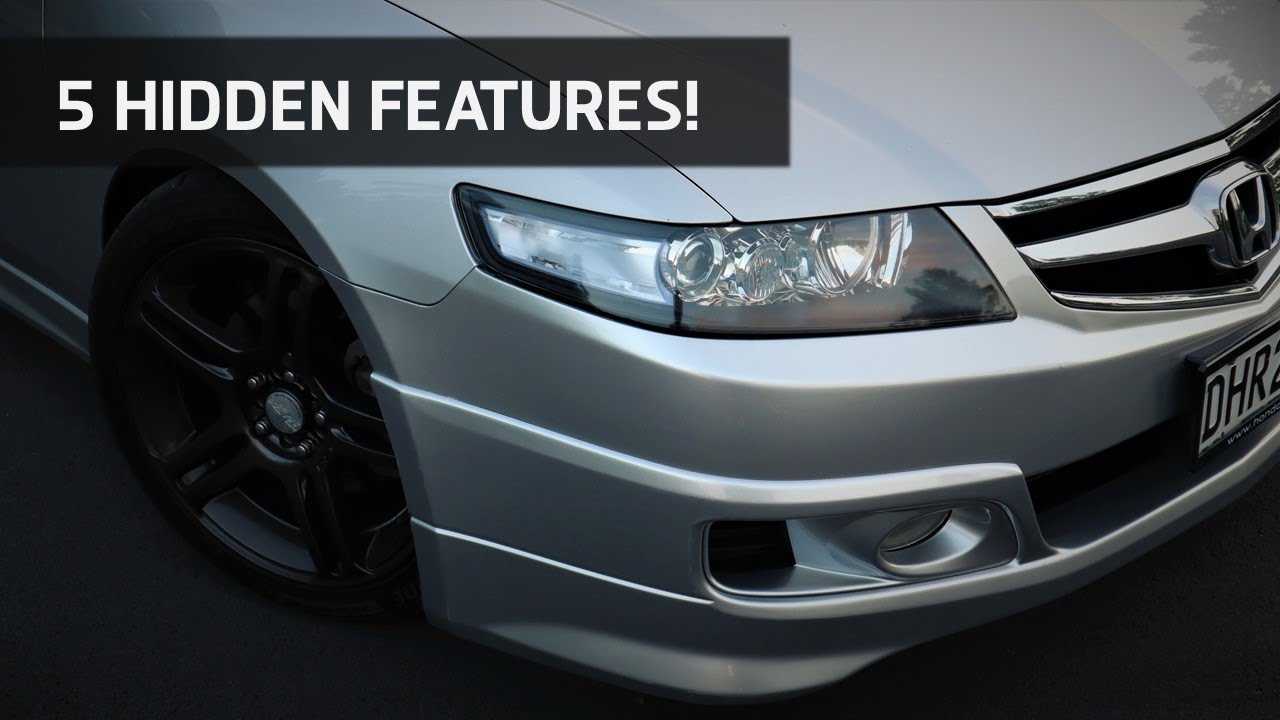 5 скрытых особенностей Accord Euro/TSX