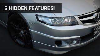 5 Hidden Features of the Accord Euro/TSX