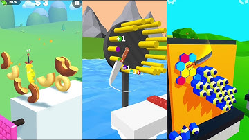 Slice Master vs Slice It vs Slice All - Very Satisfying and Relaxing ASMR Slicing Game