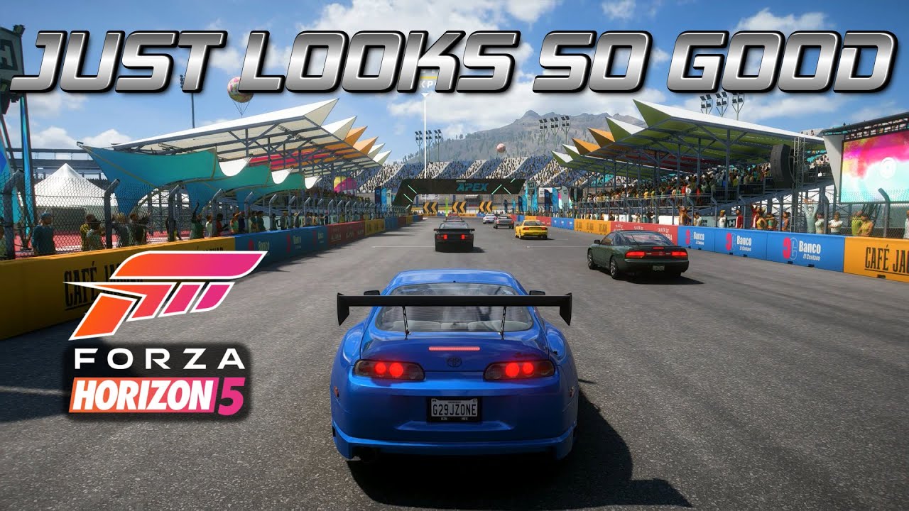 700HP Toyota Supra Drift Racing - Forza Horizon 5 (Logitech G29 & Minimal HUD)