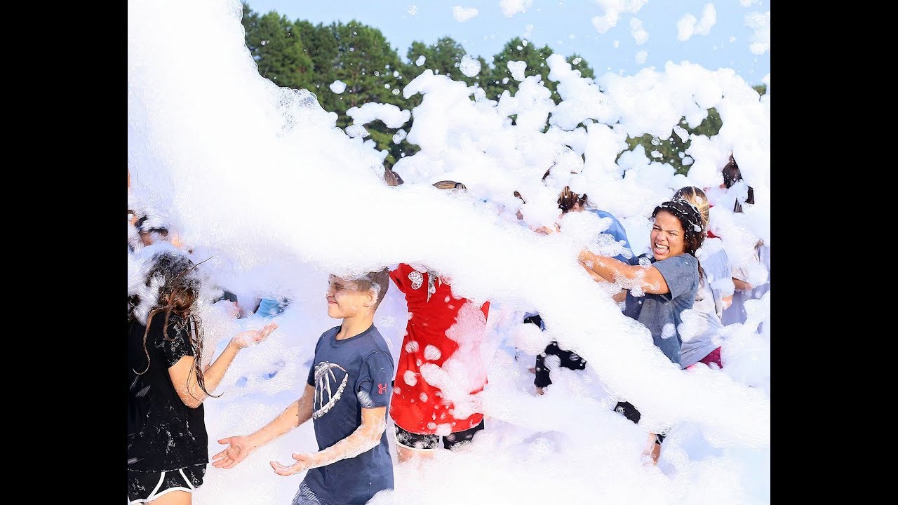 FOAM PARTY! LAUNCH Houston, Mo. YouTube
