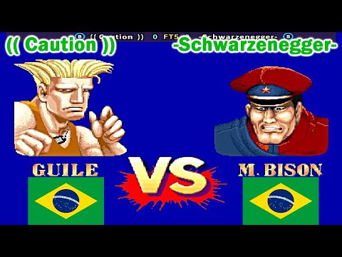 Street Fighter II': Champion Edition - (( Caution )) vs -Schwarzenegger- FT5