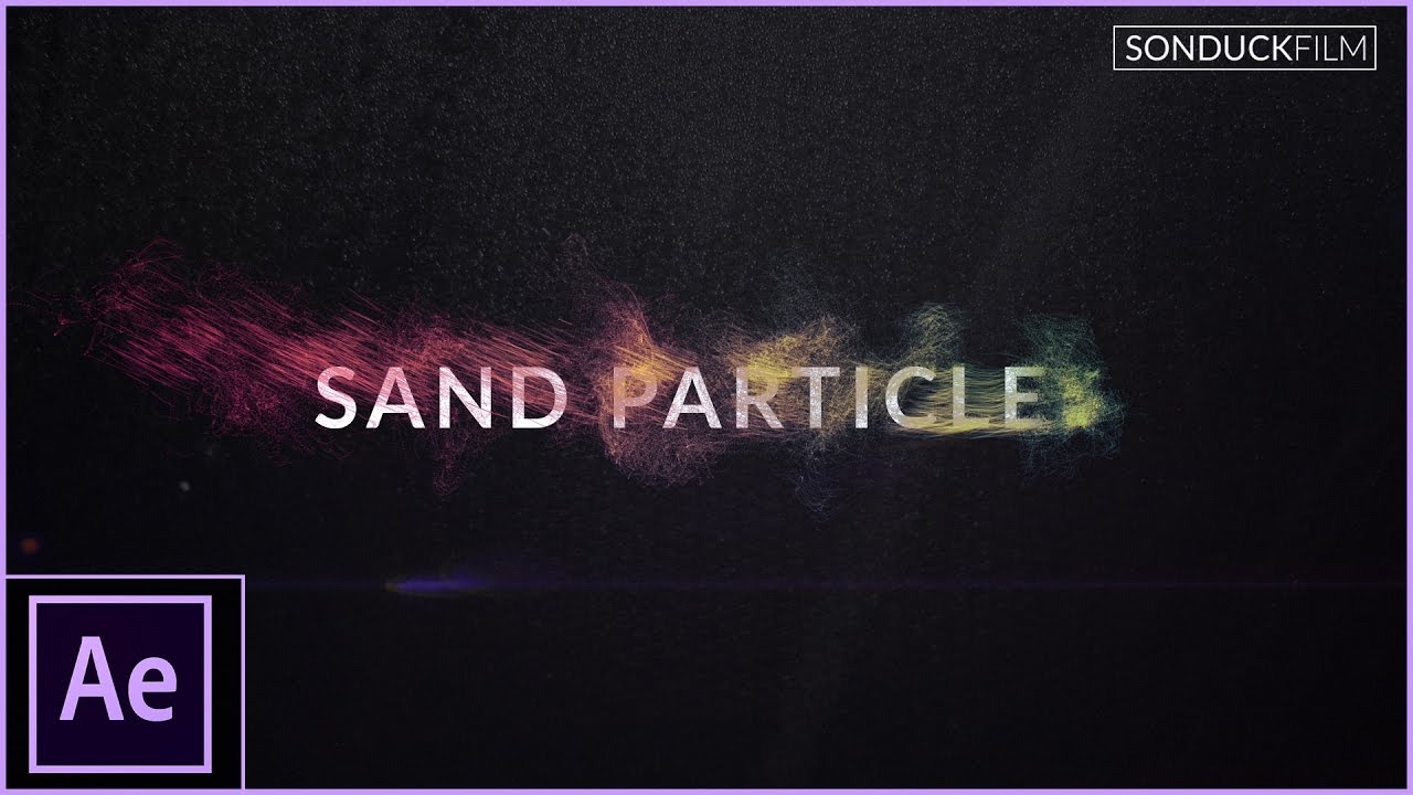 After Effects Tutorial: Particles to Text/Logo