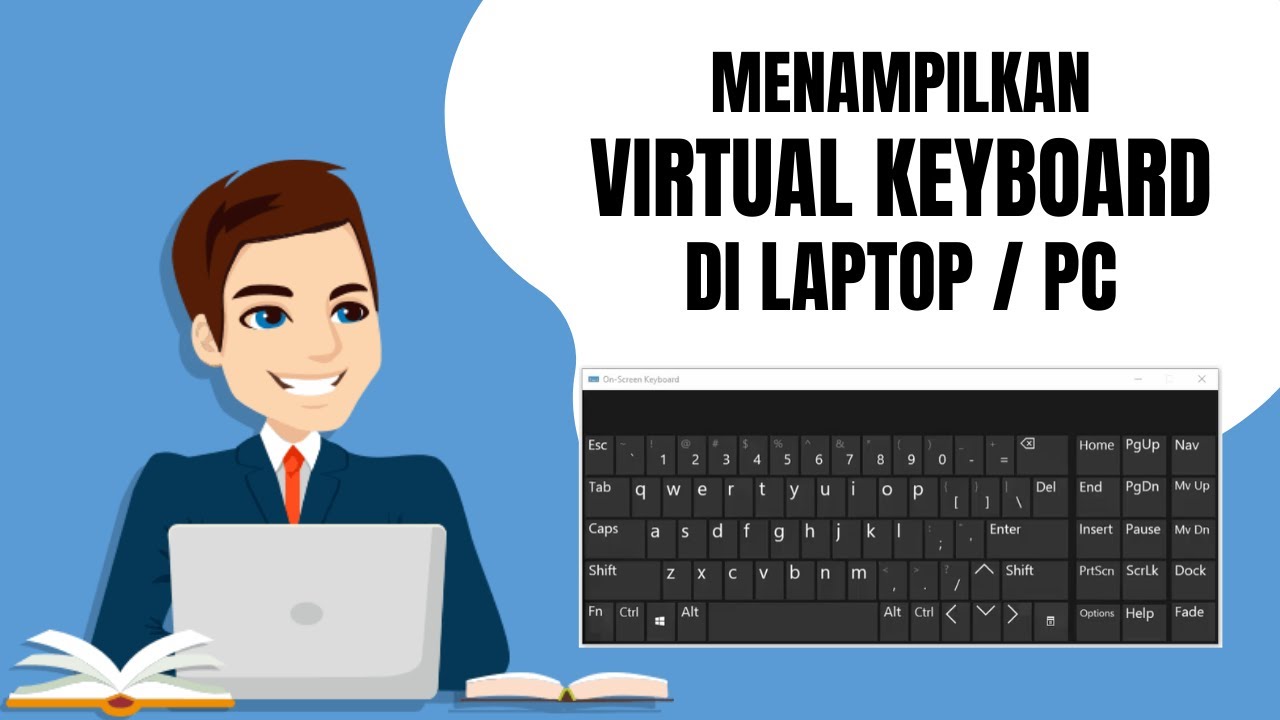  Cara  Menampilkan Keyboard di  Laptop  YouTube