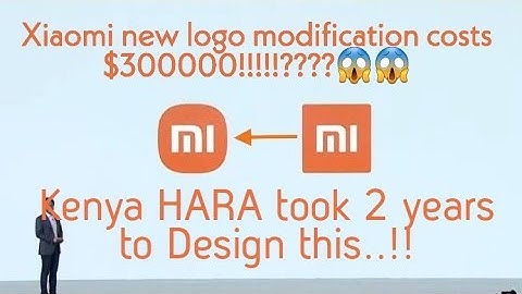 Xiaomi x kenya HARA | How to save $300000 in few sec. | Xiaomi New Logo | 2021