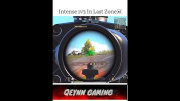 Intense 1v3 In Last Zone 💀 #shorts #bgmi #pubgmobile #shortvideo #viralshorts #youtubeshorts