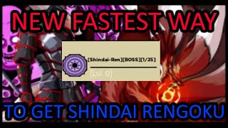 *NEW* Fastest Way To Get Shindai Rengoku In Shindo Life | Roblox!
