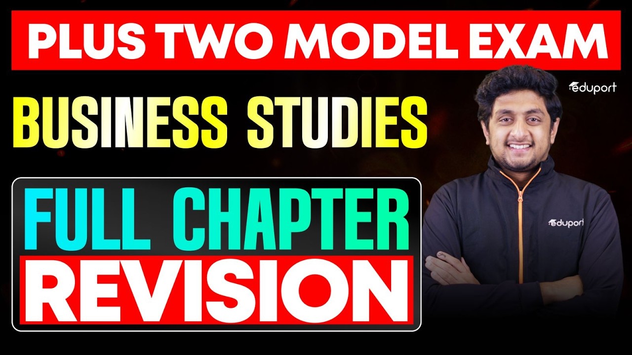 Plus Two Business studies Full Chapter Revision| Eduport Plus Two
