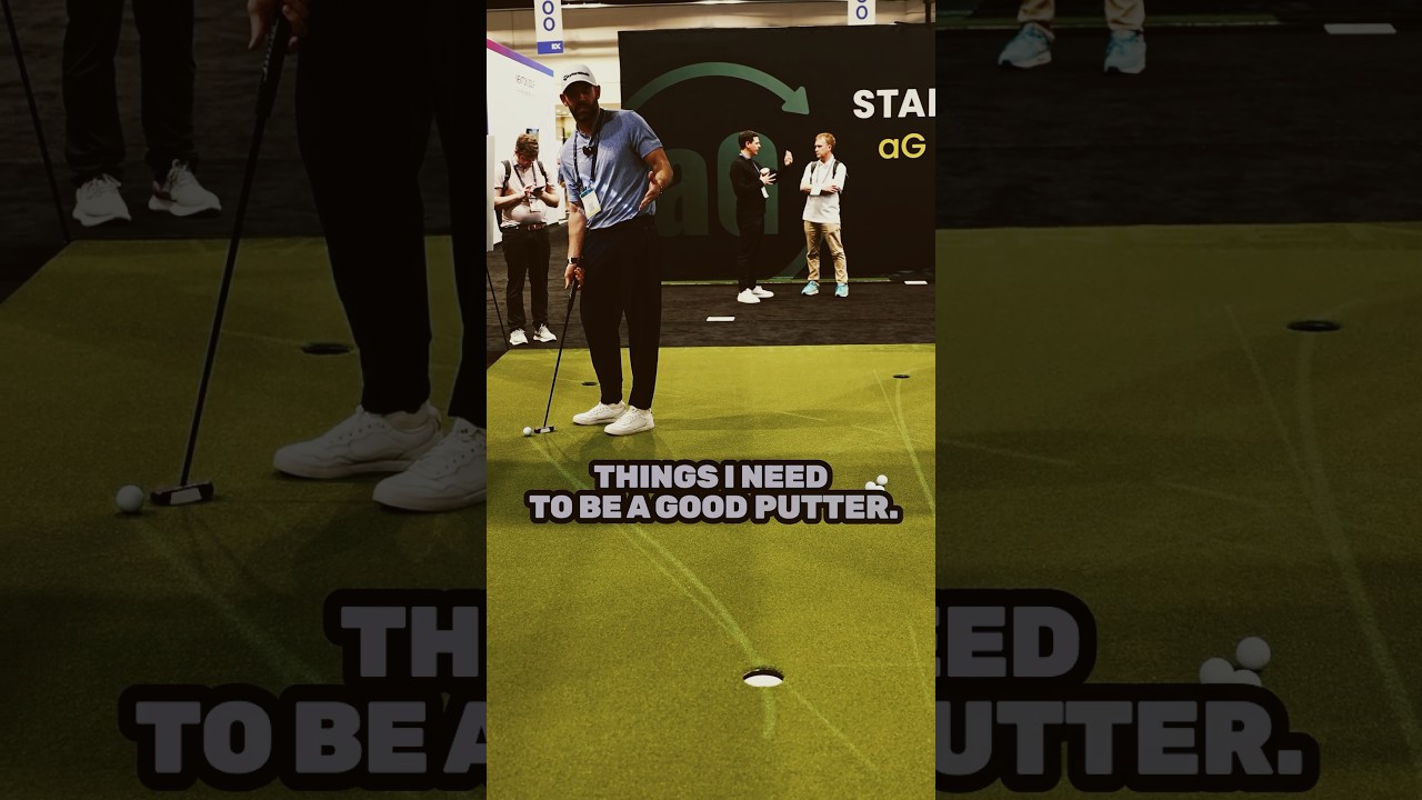 Будущее паттинга? Виртуальная площадка на выставке PGA Show.