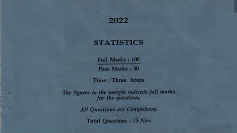 ahsec class 12 statistics questions paper 2022||previous year question papers||STATISTICS||