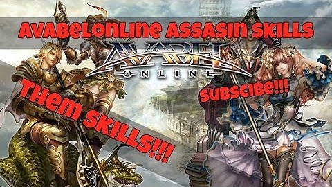 [RPG AVABEL ONLINE] Assassin skills!