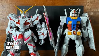 My Collections Mega Size Unicorn Gundam & Rx-78-2 Gundam | ASMR BUILD | DABAN MODEL | Satisfuyeng