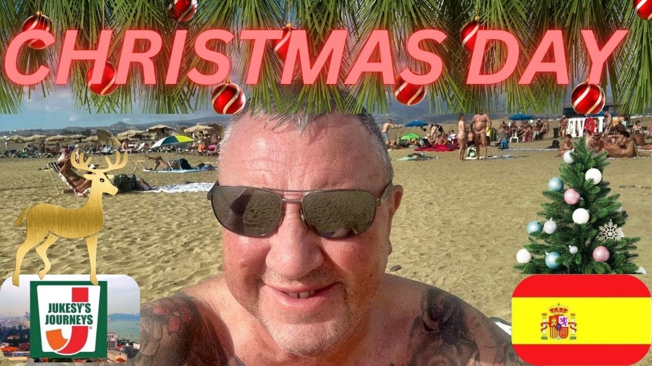 Christmas day in Gran Canaria, nudist beach, etc  .