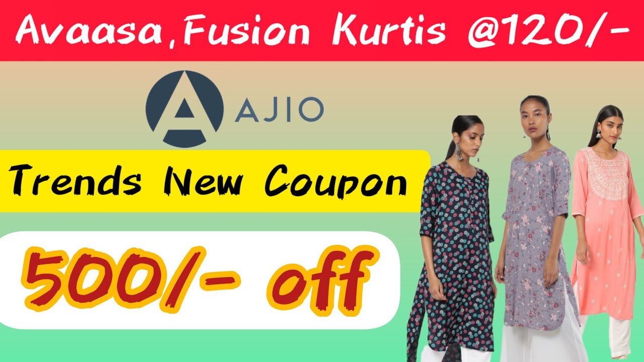 Buy Green Kurtas for Women by Fusion Online | Ajio.com