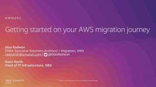 Getting Started on Your AWS Migration Journey