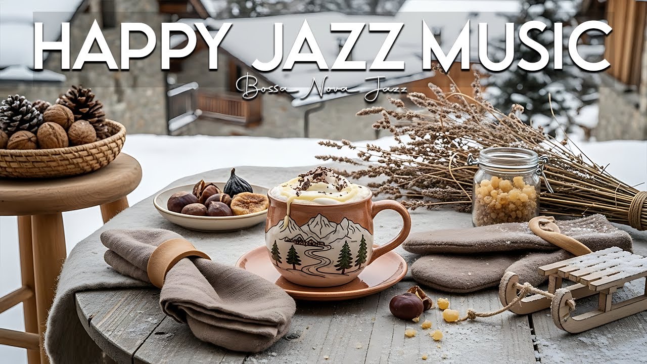 Happy Jazz Music ☕ Smooth Coffee Bossa Nova for Positive Mood, Study Focus and Relaxing Morning