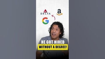 He Got Hired Without a Degree!! 📃💼 | Sidd Ahmed