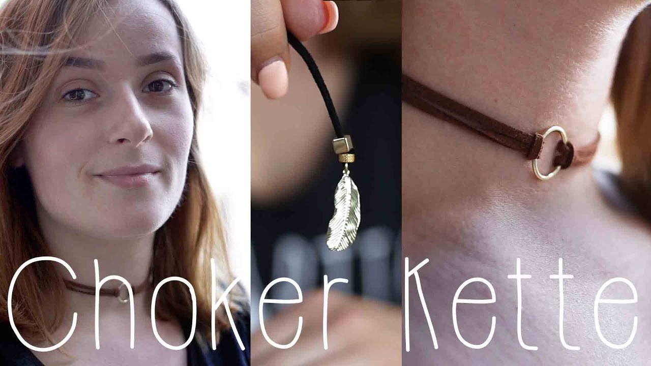 DIY - 2 angesagte Choker Ketten einfach selbst gestalten | UNARTIG