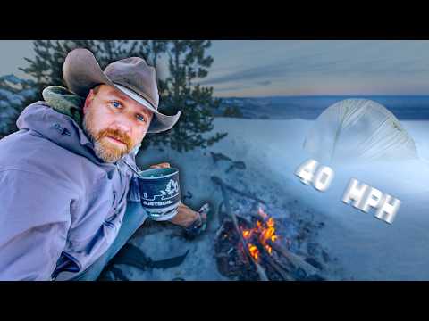 Almost FROZE to Death: Solo Camping at 10,000 feet!