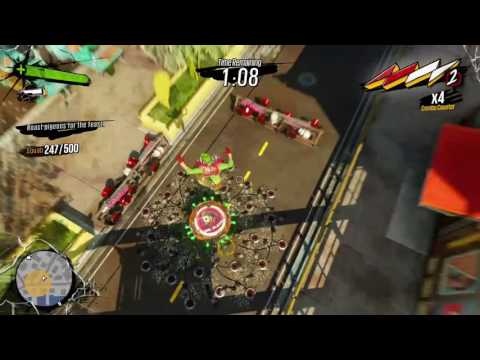 Video: Wie Insomniacs Sunset Overdrive Gunplay Mit Rail-Grinds Mischt