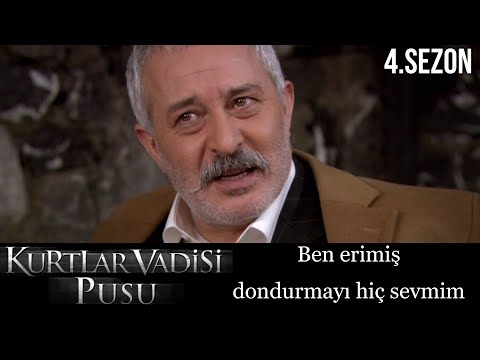 Zaza Dayı : Ben erimiş dondurmayı hiç sevmim - Kurtlar Vadisi Pusu 92.Bölüm