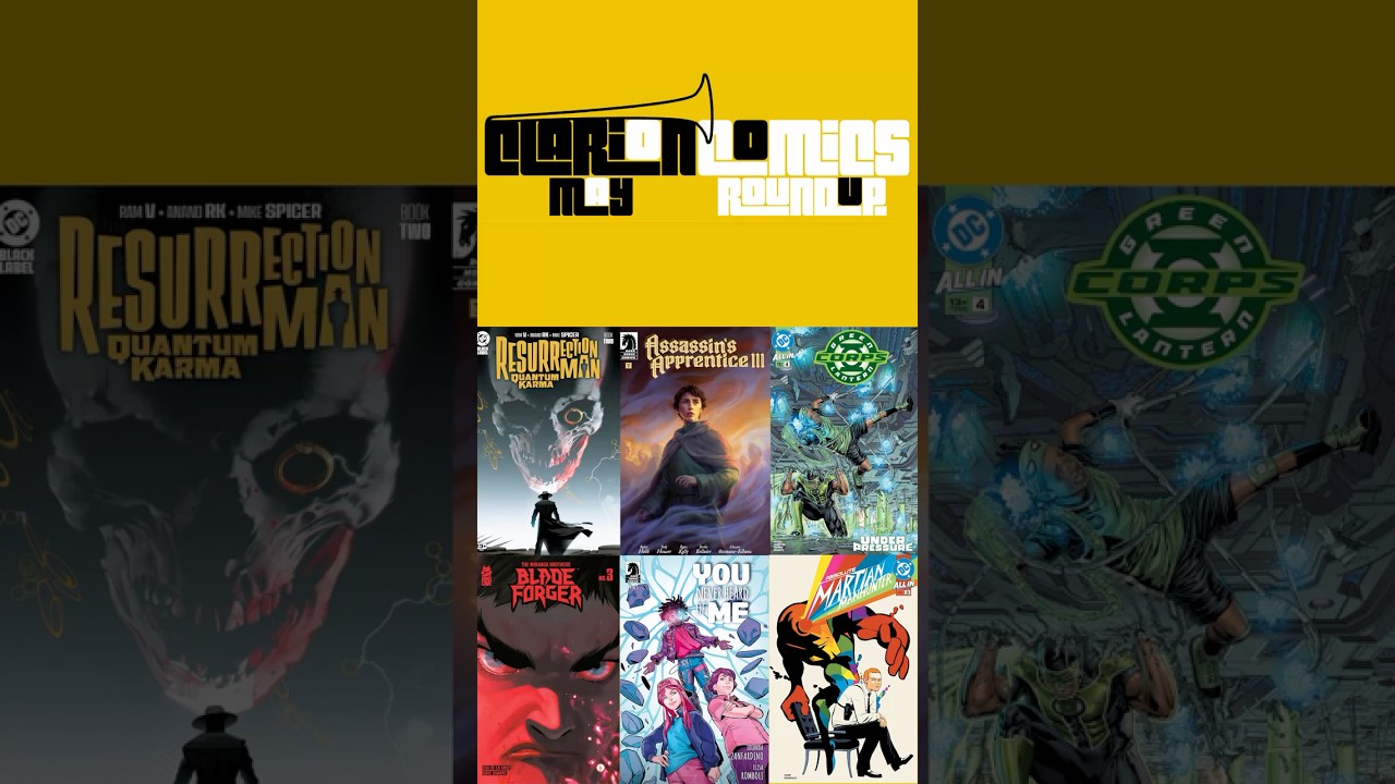May 2025 comics recommendation roundup!|My favorites from the month!