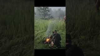 Come chill by the fire. #rdr2gameplay #reddeadredemption2 #gaming #chillgameplay