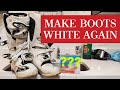 MAKE YOUR BOOTS WHITE AGAIN | How to Restore Motocross Boots