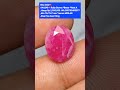 Bisa COD💥AAA248💥Ruby Burma *Besar *Heat A,Harga Rp 2,500,000  WA 085792493877,dim 13x11x7 mm *memo