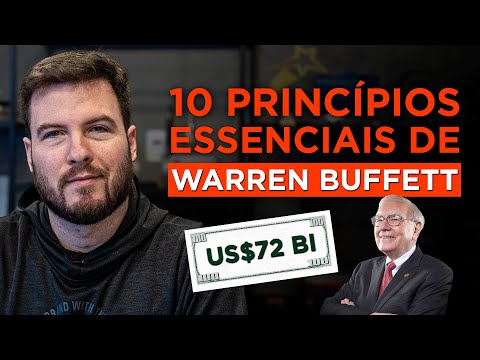 10 PRINCÍPIOS de WARREN BUFFETT! | p/ investir MELHOR e ganhar mais dinheiro!