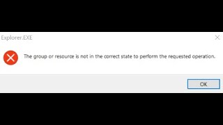 [Solved] El grupo o recurso no está en el estado correcto screenshot 5