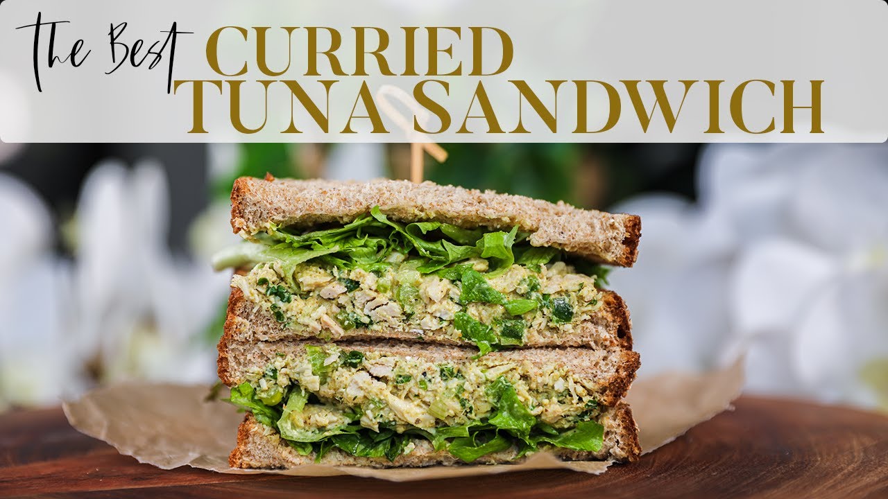 The Best Curried Canned Tuna Sandwich YouTube