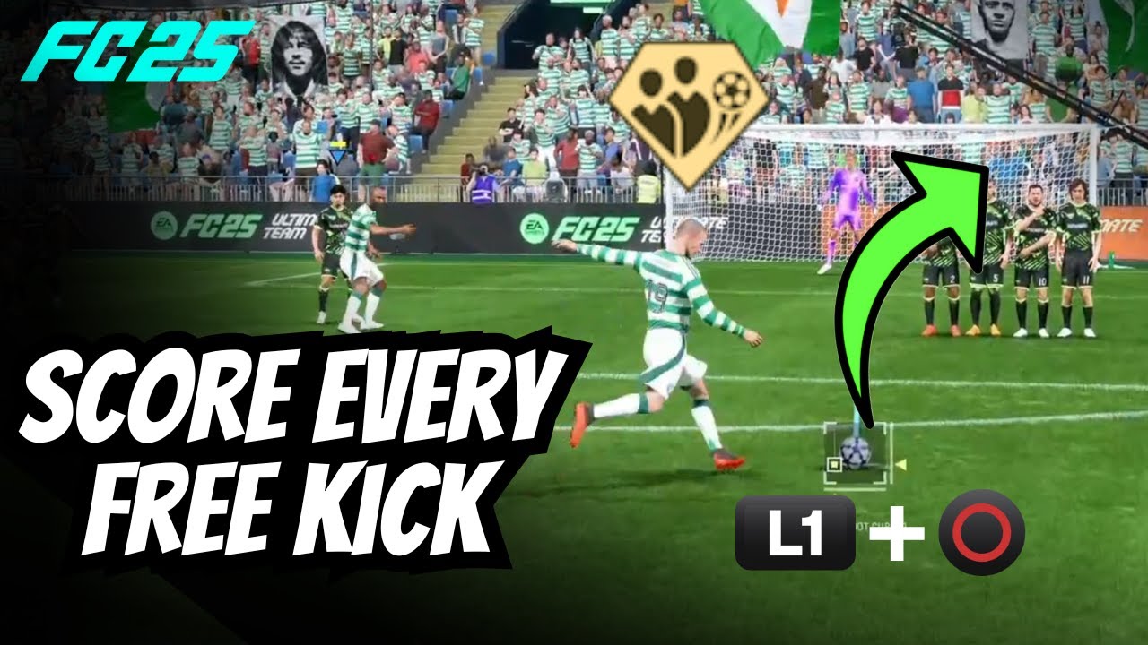 Как забивать штрафные удары ВСЕГДА в FC25