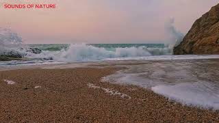 Majestic Sunset Waves: The Power and Serenity of the Ocean screenshot 5