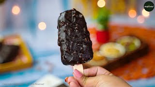 Chocobar Ice Cream Recipe | Easy Homemade  chocolate ice cream