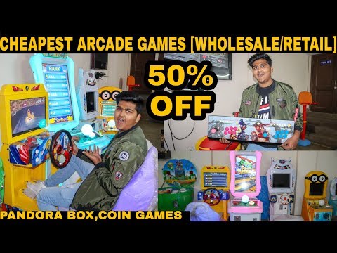 Cheapest Arcade Games Market [wholesale/retail] |pandora Box,car Games,coin Games,etc |Delhi |2019