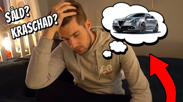 VAD HAR HÄNT MED MIN ALFA ROMEO?