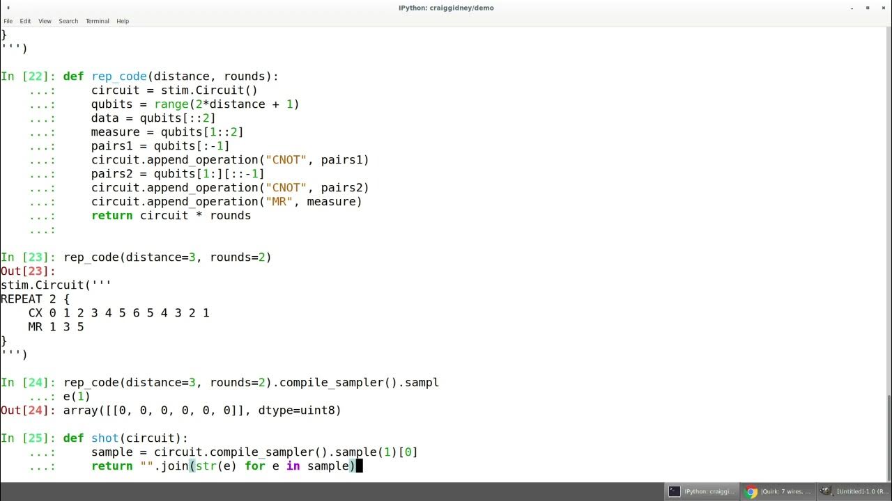 Tutorial - Simulating Quantum Stabilizer Circuits in Python with Stim ...