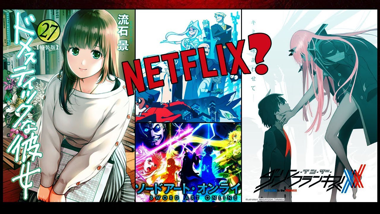 Darling in the franxx en Netflix, el final de Domestic na kanojo, Nueva