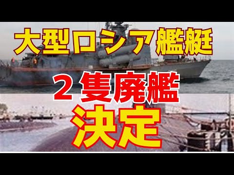 ウクライナ軍のセヴァストポリ攻撃＃UKURANA＃ロシア海軍潜水艦揚陸艦２隻廃艦の模様