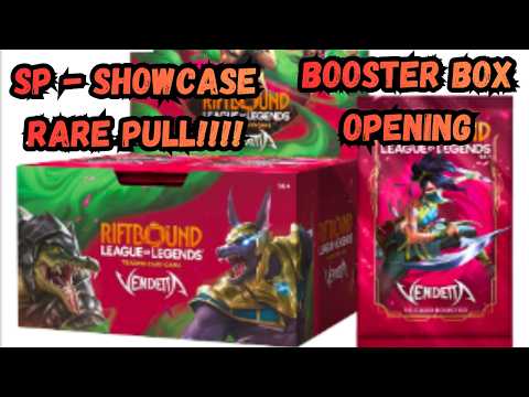 UNEXPECTED PULL from RIFTBOUND LEAGUE of LEGENDS - VENDETTA Booster box of Trading cards
