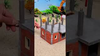 mini building and cemant bricks